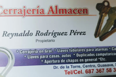 Cerrajeria Almacen | Servicio de Cerrajero en Guasave 1 Cerrajeria Almacen | Servicio de Cerrajero en Guasave