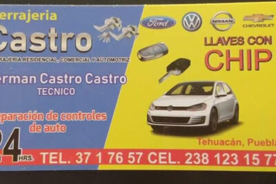 Cerrajeria Castro | Servicio de Cerrajero en Tehuacán 1 Cerrajeria Castro | Servicio de Cerrajero en Tehuacán