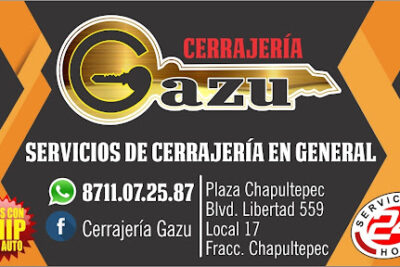 Cerrajería Gazu | Servicio de Cerrajero en Torreón 1 Cerrajería Gazu | Servicio de Cerrajero en Torreón